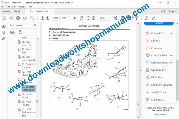 Subaru WRX Wiring Diagrams